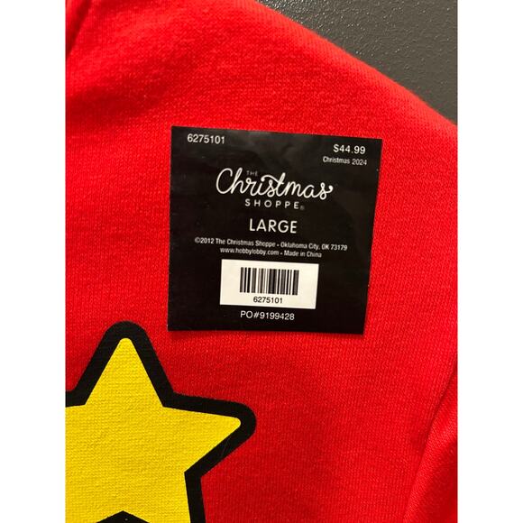 HELLO KITTY the Christmas Shoppe kids sweatshirt new 6 sizes - Picture 3 of 5